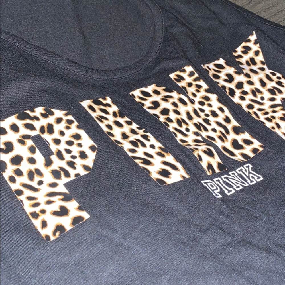 COPY - PINK leopard tank